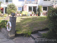 Riverside Garden Design Before Riverside Garden Design Before