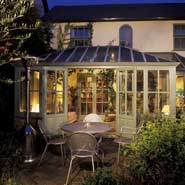 Conservatory on cottage