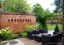 garden design-walled garden buckinghamshire
